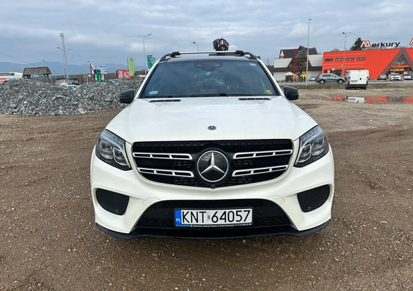 Mercedes-Benz GLS cena 210000 przebieg: 126200, rok produkcji 2017 z Pieńsk małe 277